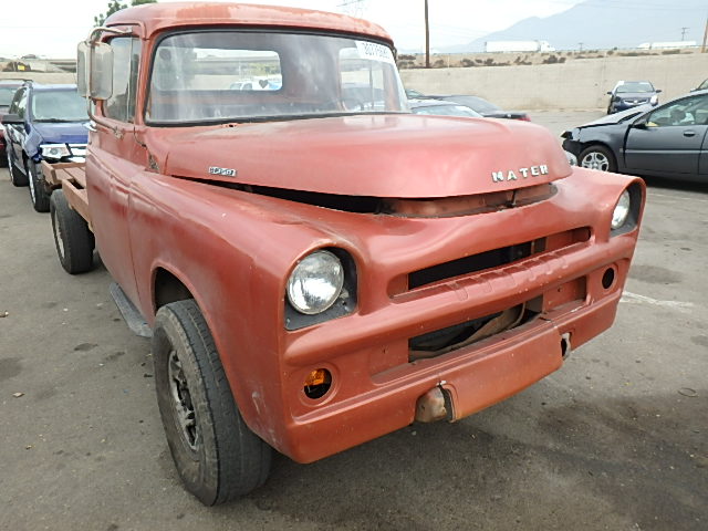 84811068 - 1957 DODGE D200 ORANGE photo 1