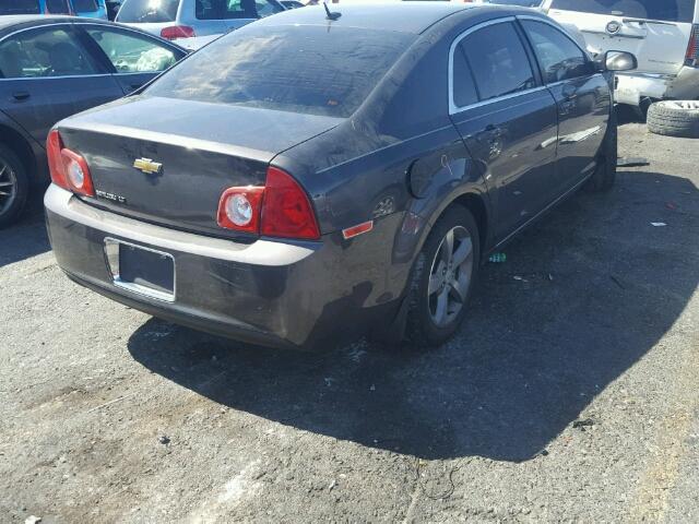 1G1ZC5E12BF264519 - 2011 CHEVROLET MALIBU 1LT GRAY photo 4