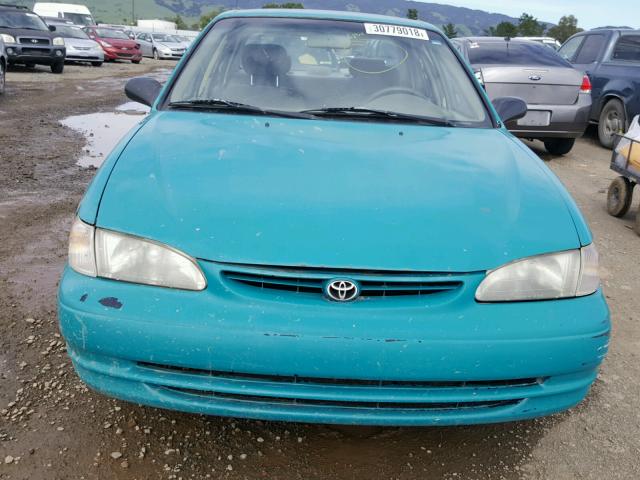 1Y1SK5286YZ413174 - 2000 CHEVROLET GEO PRIZM 白色 照片 9