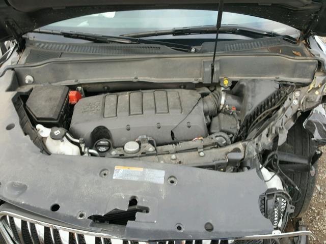5GAKRBKD4EJ161173 - 2014 BUICK ENCLAVE შავი ფოტო 7