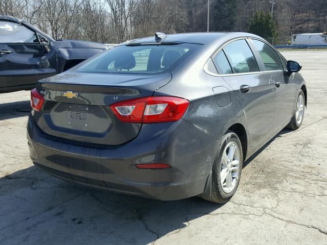 1G1BE5SM0H7242841 - 2017 CHEVROLET CRUZE LT GRAY photo 4