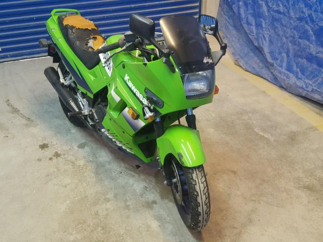 JKAEXMF14YA070531 - 2000 KAWASAKI EX250 F GREEN photo 1