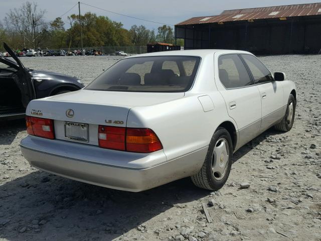 JT8BH28F1Y0169184 - 2000 LEXUS LS 400 WHITE photo 4