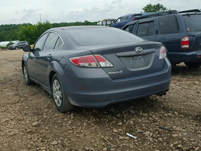 1YVHZ8BH2A5M45767 - 2010 MAZDA MAZDA6I GRAY photo 3