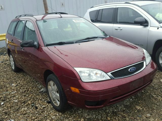 1FAFP36N66W157747 - 2006 FORD FOCUS ZXW RED photo 1