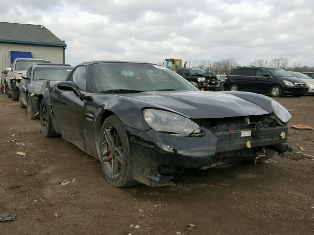 1G1YY26EX65121004 - 2006 CHEVROLET CORVETTE Z BLACK photo 2