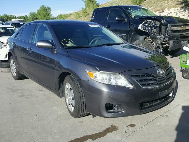 4T4BF3EK9BR120041 - 2011 TOYOTA CAMRY BASE GRAY photo 1