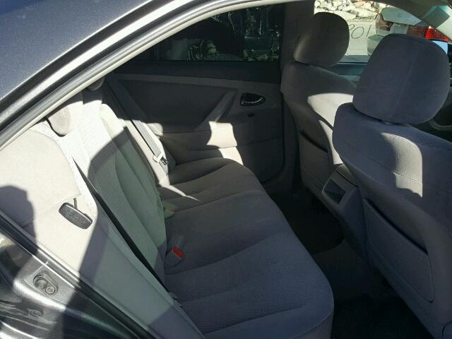 4T4BF3EK9BR120041 - 2011 TOYOTA CAMRY BASE GRAY photo 6