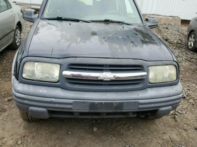 2CNBJ734726934188 - 2002 CHEVROLET TRACKER ZR BLACK photo 9