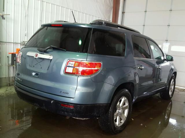 5GZEV23D29J215130 - 2009 SATURN OUTLOOK XR მწვანე ფოტო 4