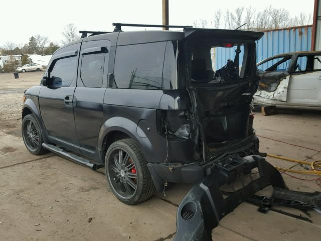 5J6YH28253L010145 - 2003 HONDA ELEMENT DX BLACK photo 3