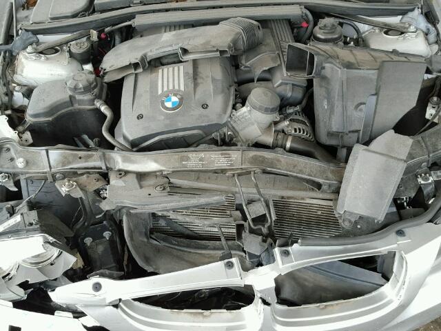WBAPK7G57BNN78215 - 2011 BMW 328XI SILVER photo 7