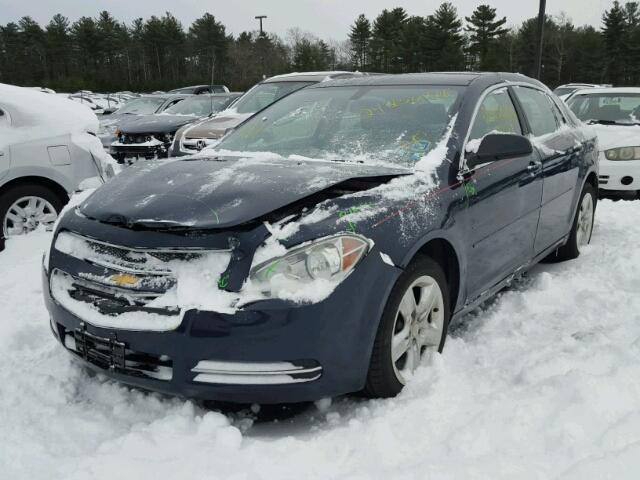 1G1ZG57B09F226341 - 2009 CHEVROLET MALIBU LS ლურჯი ფოტო 2