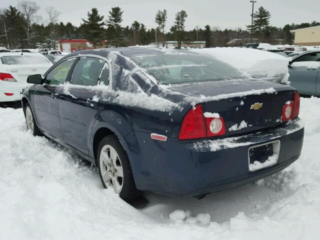 1G1ZG57B09F226341 - 2009 CHEVROLET MALIBU LS ლურჯი ფოტო 3