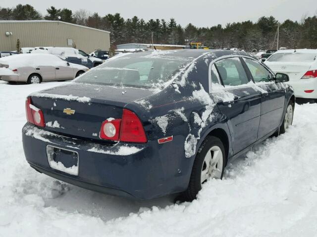 1G1ZG57B09F226341 - 2009 CHEVROLET MALIBU LS ლურჯი ფოტო 4