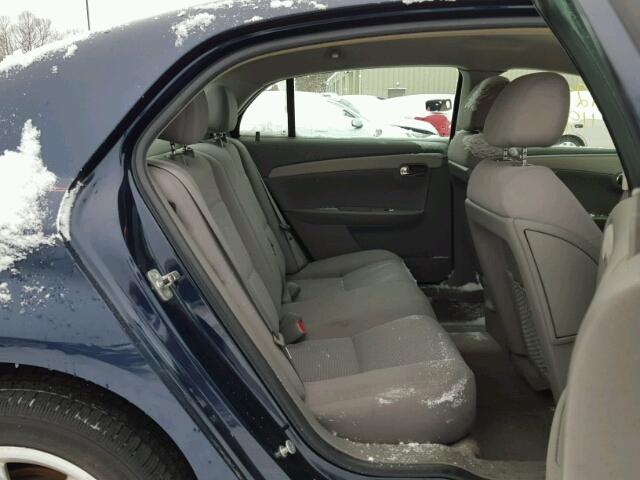 1G1ZG57B09F226341 - 2009 CHEVROLET MALIBU LS BLUE photo 6