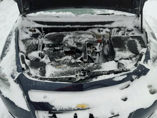 1G1ZG57B09F226341 - 2009 CHEVROLET MALIBU LS ლურჯი ფოტო 7