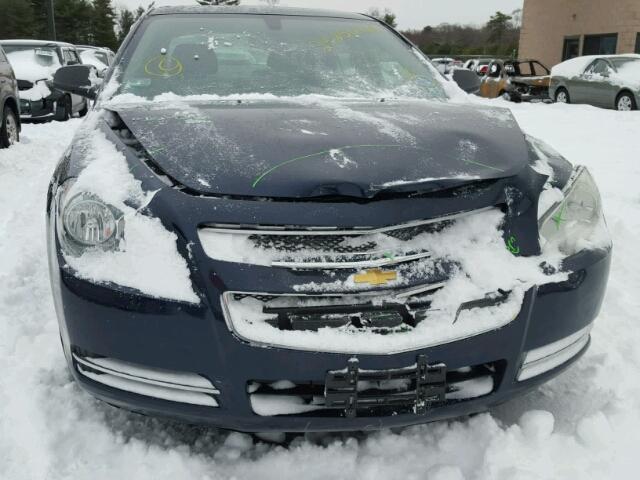 1G1ZG57B09F226341 - 2009 CHEVROLET MALIBU LS ლურჯი ფოტო 9