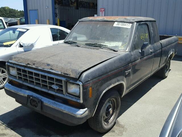 1FTCR14A0JPA31608 - 1988 FORD RANGER SUP GRAY photo 2