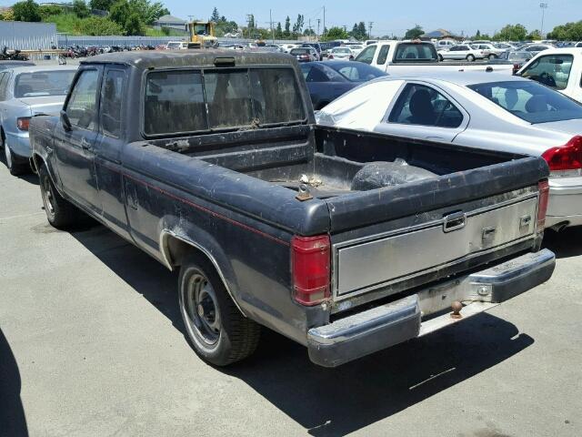 1FTCR14A0JPA31608 - 1988 FORD RANGER SUP GRAY photo 3