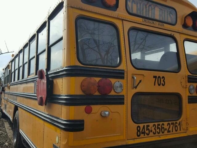 1BAKFCKA68F252644 - 2008 BLUE BIRD SCHOOL BUS YELLOW photo 3