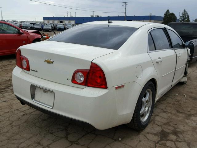 1G1ZH57B584246740 - 2008 CHEVROLET MALIBU 1LT WHITE photo 4