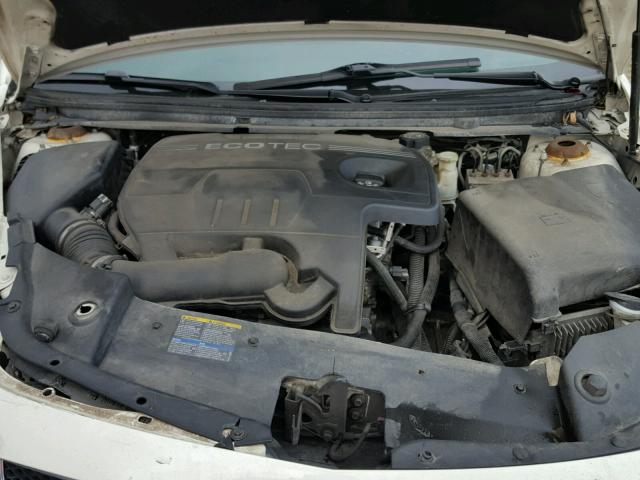 1G1ZH57B584246740 - 2008 CHEVROLET MALIBU 1LT WHITE photo 7