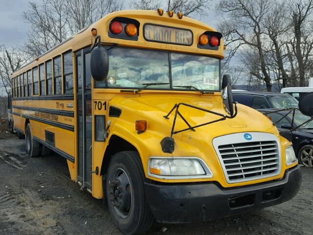 1BAKFCKA08F252574 - 2008 BLUE BIRD SCHOOL BUS YELLOW photo 1