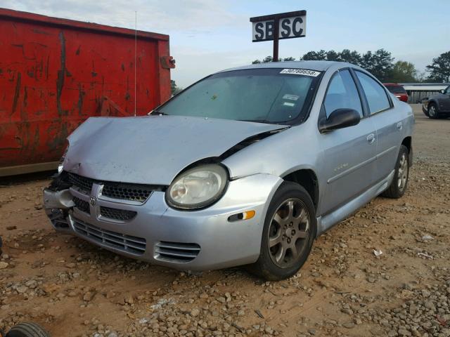 1B3ES46C9YD700288 - 2000 DODGE NEON BASE BLUE photo 2