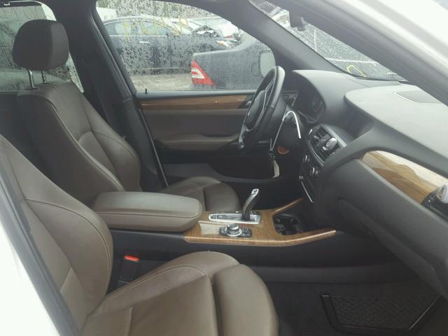 5UXWX9C58D0A27794 - 2013 BMW X3 XDRIVE2 WHITE photo 5