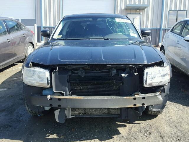 2D4FV47T48H130621 - 2008 DODGE MAGNUM BLACK photo 9