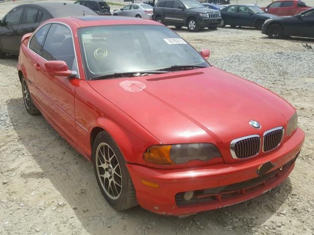 WBABM3342YJN60442 - 2000 BMW 323 CI RED photo 1