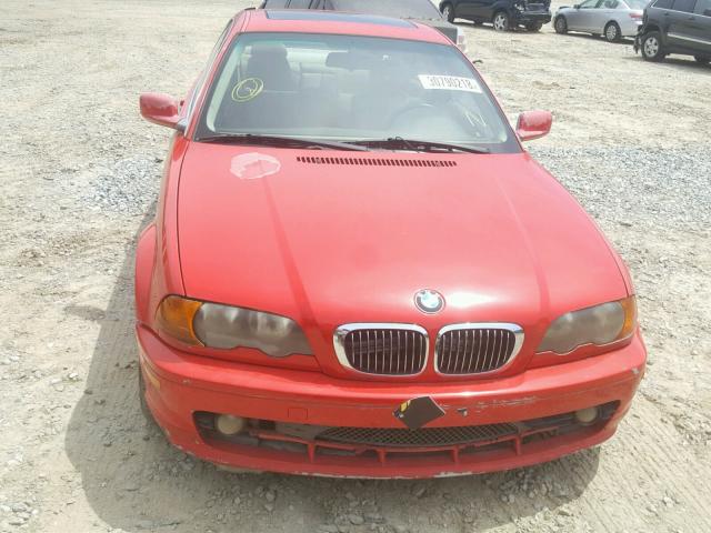 WBABM3342YJN60442 - 2000 BMW 323 CI RED photo 9