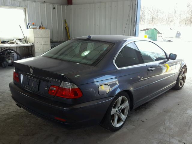 WBABD33415PL06665 - 2005 BMW 325 CI GRAY photo 4