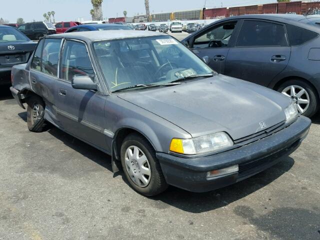 1HGED3652LL027252 - 1990 HONDA CIVIC LX GRAY photo 1