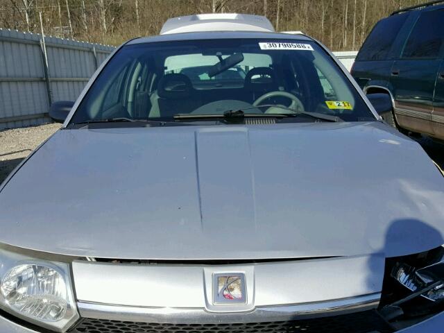 1G8AJ52F83Z120347 - 2003 SATURN ION LEVEL SILVER photo 7