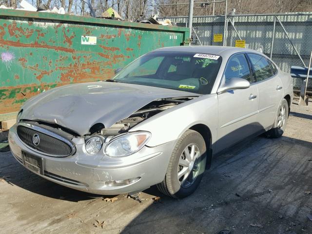 2G4WC582871127268 - 2007 BUICK LACROSSE C SILVER photo 2