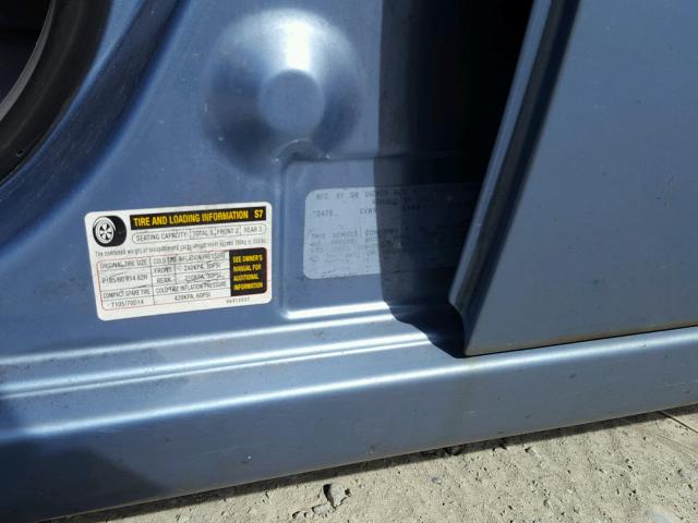 KL1TJ62674B214791 - 2004 CHEVROLET AVEO LS 蓝色 照片 10