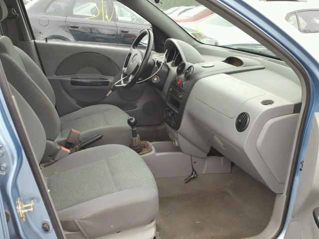 KL1TJ62674B214791 - 2004 CHEVROLET AVEO LS 蓝色 照片 5