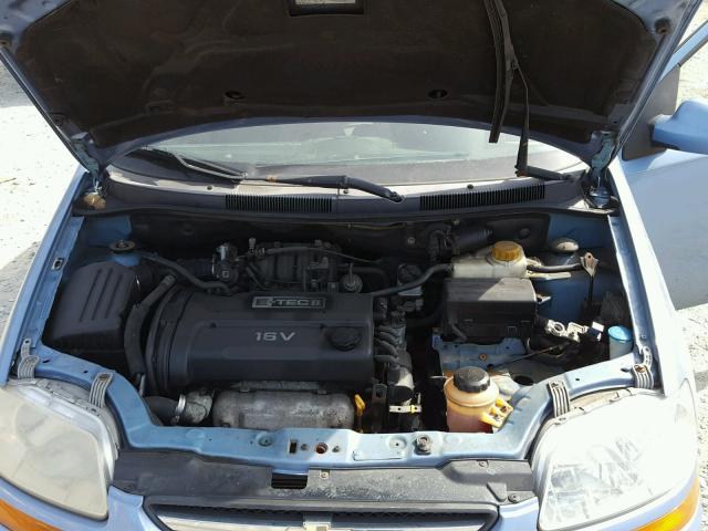 KL1TJ62674B214791 - 2004 CHEVROLET AVEO LS 蓝色 照片 7