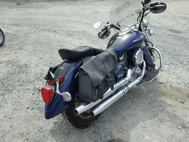 JYAVP11E05A068541 - 2005 YAMAHA XVS1100 A BLUE photo 4