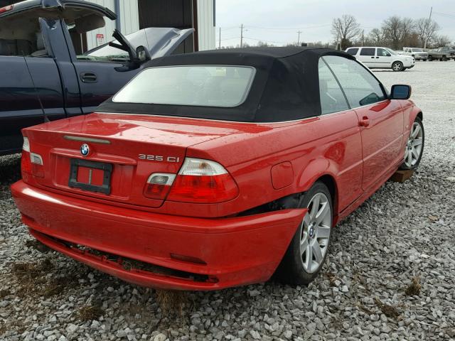 WBABS33412PG86868 - 2002 BMW 325 CI RED photo 4