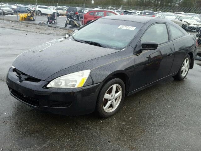 1HGCM72505A022795 - 2005 HONDA ACCORD LX BLACK photo 2