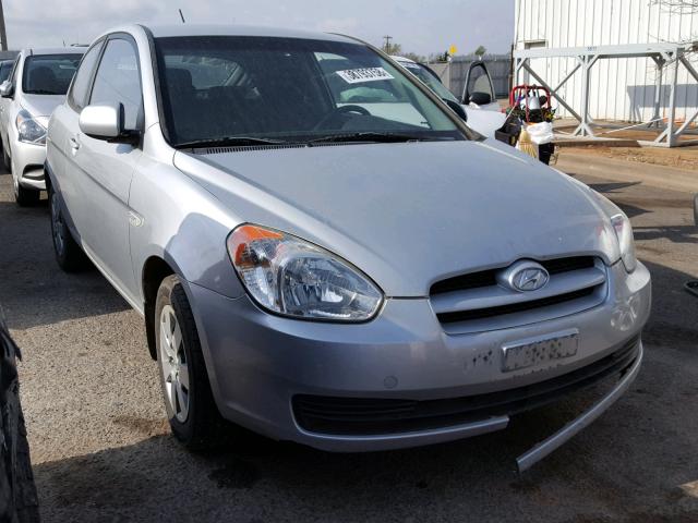 KMHCM3AC1AU165332 - 2010 HYUNDAI ACCENT BLU GRAY photo 1