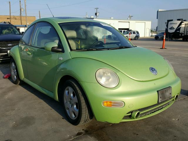 3VWCK21C33M425481 - 2003 VOLKSWAGEN NEW BEETLE მწვანე ფოტო 1