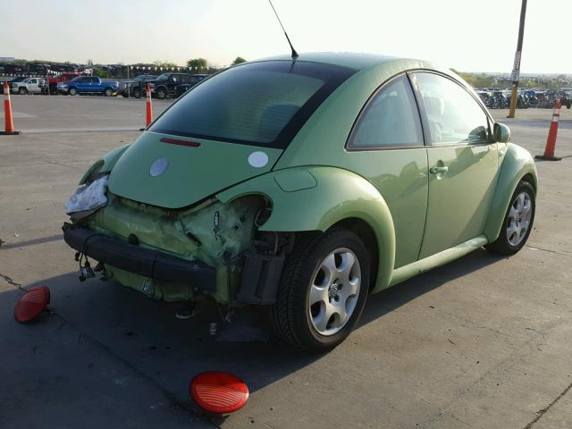 3VWCK21C33M425481 - 2003 VOLKSWAGEN NEW BEETLE მწვანე ფოტო 4