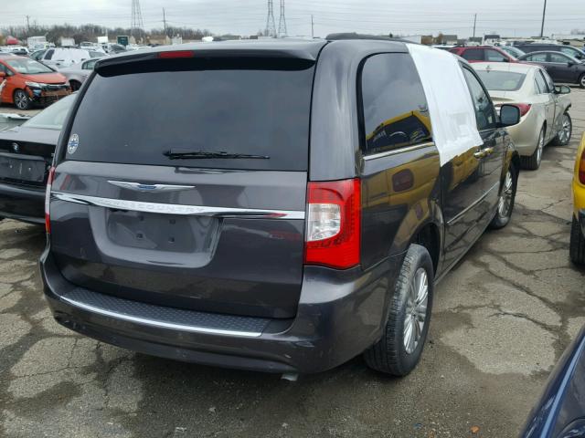 2C4RC1CG4FR755826 - 2015 CHRYSLER TOWN & COU GRAY photo 4