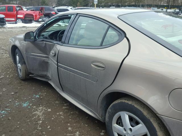2G2WP552971158658 - 2007 PONTIAC GRAND PRIX GOLD photo 10