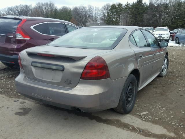 2G2WP552971158658 - 2007 PONTIAC GRAND PRIX GOLD photo 4