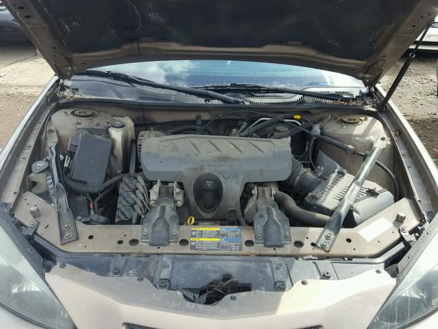 2G2WP552971158658 - 2007 PONTIAC GRAND PRIX GOLD photo 7